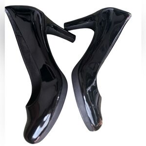 Clarks Black Heels Sleek and Comfortable